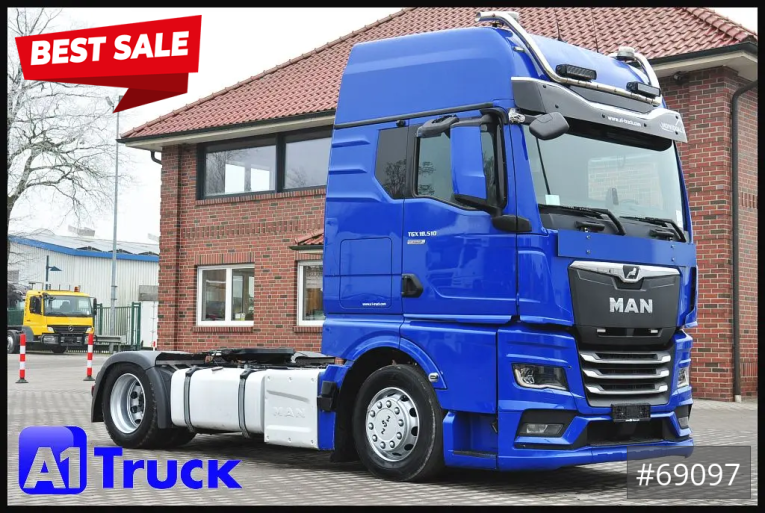 MAN - Volumen - Sattelzugmaschine - Sattelzug - TGX 18.510 LL GX Individual, Retarder, neues Model