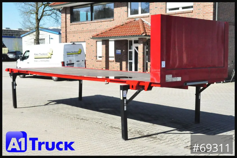 Krone - Pritsche offen - Wechselbrücken - WB BDF 7,45 Pritsche, offen, Plateau 