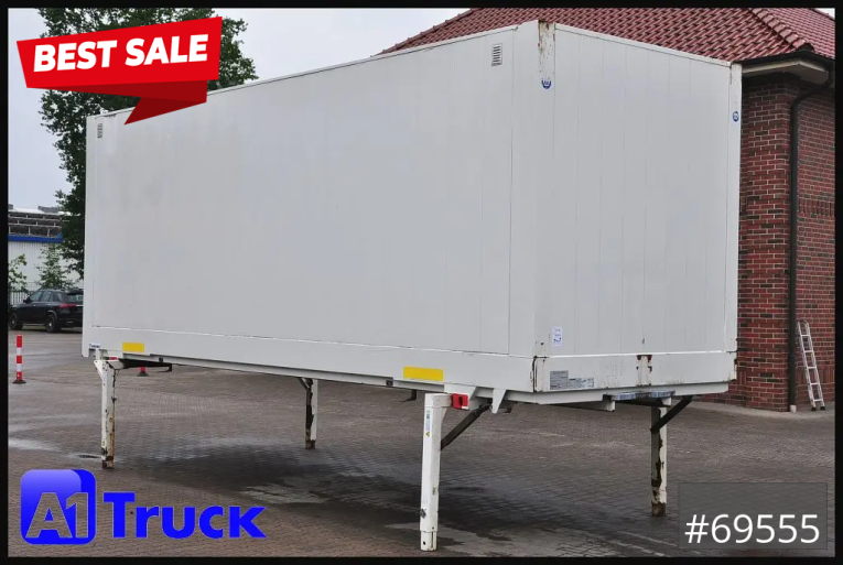 Krone - Koffer glatt - Wechselbrücken - Wechselbrücke  BDF 7,45 Koffer,  2750mm h.  20 x vorhanden