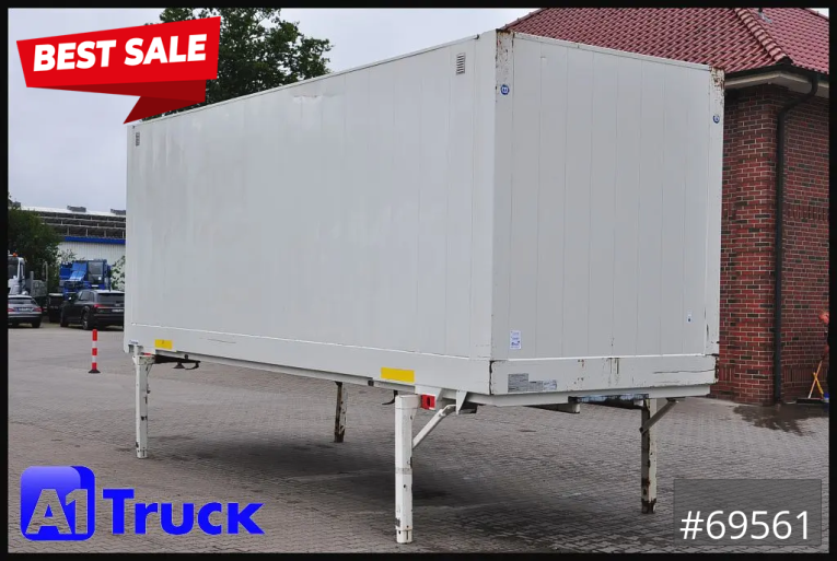 Krone - Koffer glatt - Wechselbrücken - Wechselbrücke BDF 7,45 Koffer,  Textil 2750mm innen, 20 x vorhanden