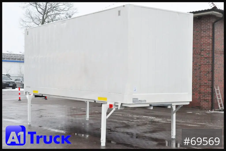 Krone - Koffer glatt - Wechselbrücken - Wechselbrücke BDF 7,45 Koffer,  Textil 2750mm innen, 