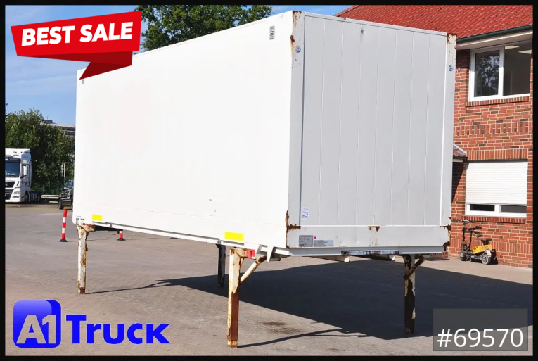 Krone - Koffer glatt - Wechselbrücken - Wechselbrücke BDF 7,45 Koffer,  Textil 2750mm innen, 20 x vorhanden