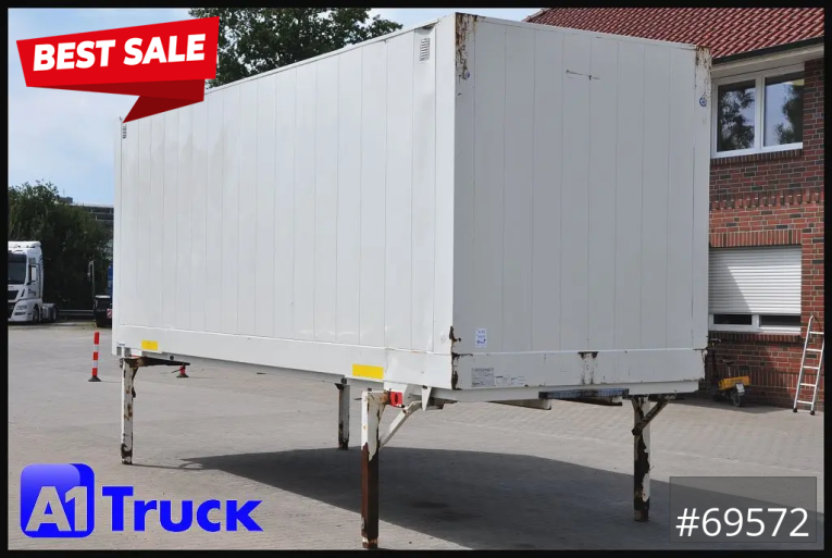 Krone - Koffer glatt - Wechselbrücken - Wechselbrücke BDF 7,45 Koffer,  Textil 2750mm innen, 20 x vorhanden