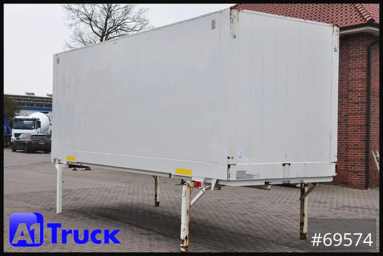 Krone - Koffer glatt - Wechselbrücken - Wechselbrücke BDF 7,45 Koffer,  Textil 2750mm innen, 20 x vorhanden