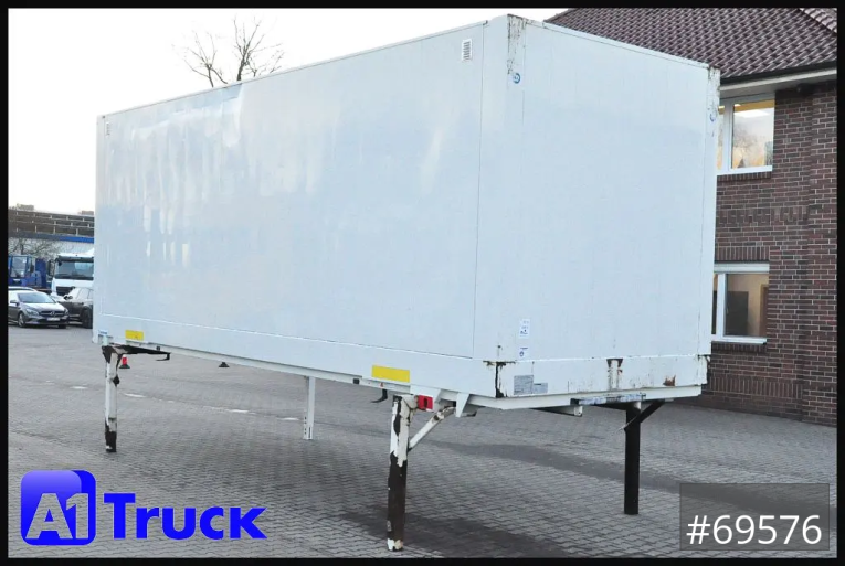 Krone - Koffer glatt - Wechselbrücken -  BDF 7,45 Koffer,  Textil 2750mm innen,