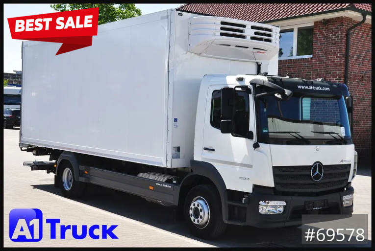 Mercedes-Benz - Kühlkoffer - LKW > 7.5 - 1524 BL Mitsubishi Schmitz Türen + LBW, 
