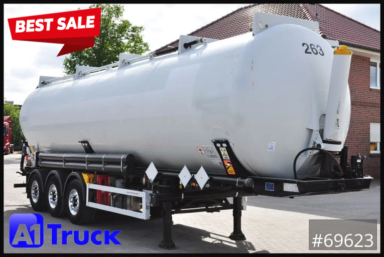 Feldbinder - Silo - Auflieger - KIP 52/7000/A/2, Kippsilo 52.3  ADR, 52m³, 52000 Liter