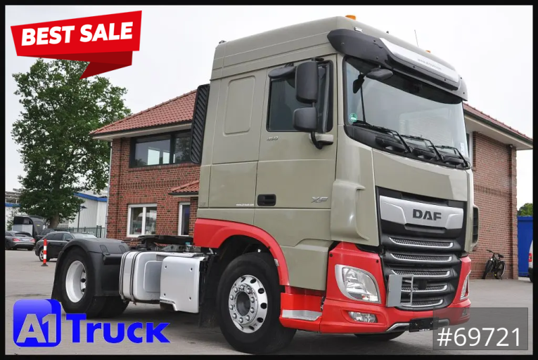 DAF - Standard Sattelzugmaschine - Sattelzug - XF 450 FT, Standklima, Hydraulik, 