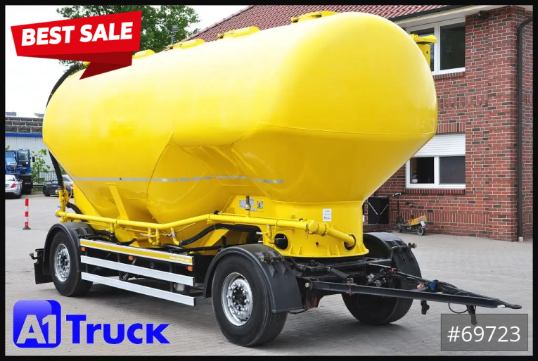 Feldbinder - Silo - Anhänger - Heitling, Futtermittel, 31m³, 4 Kammern, TÜV 01/2027
