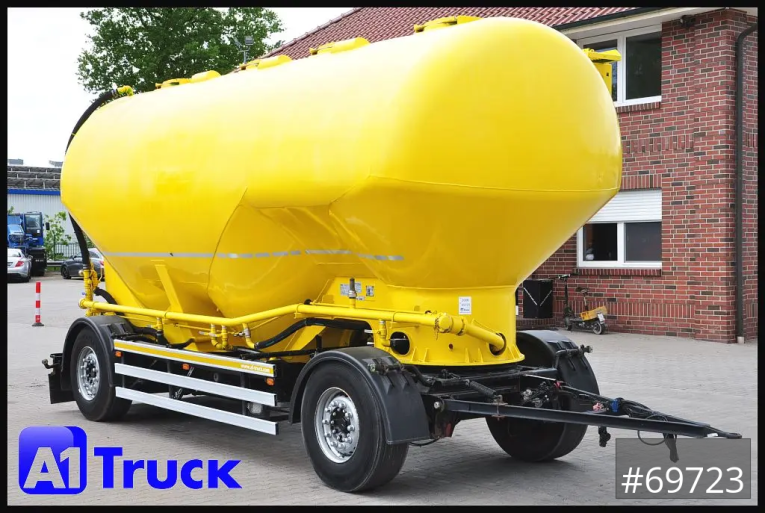 Heitling - Silo - Anhänger - Silo, Futtermittel, 31m³, 4 Kammern, 