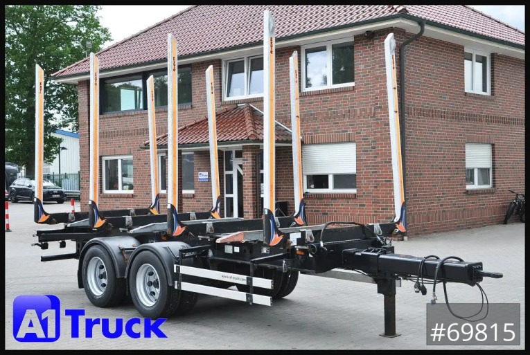 Doll - Holztransport - Anhänger - Befa Tandem Holz Wood Exte Rungen, 171 tkm, 