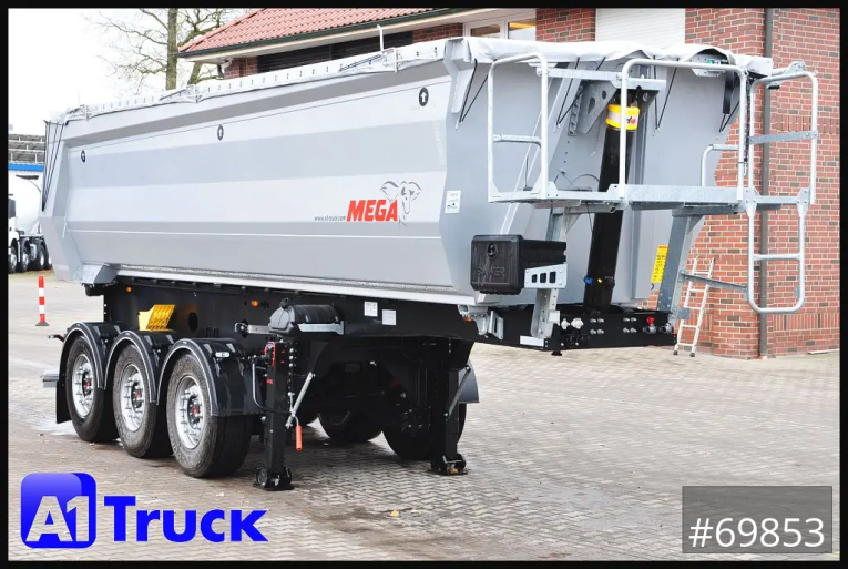 Benalu - Kipper - Auflieger - Mega  25m³ Lift Stahl  SAF 4X4 Allrad 1350mm 