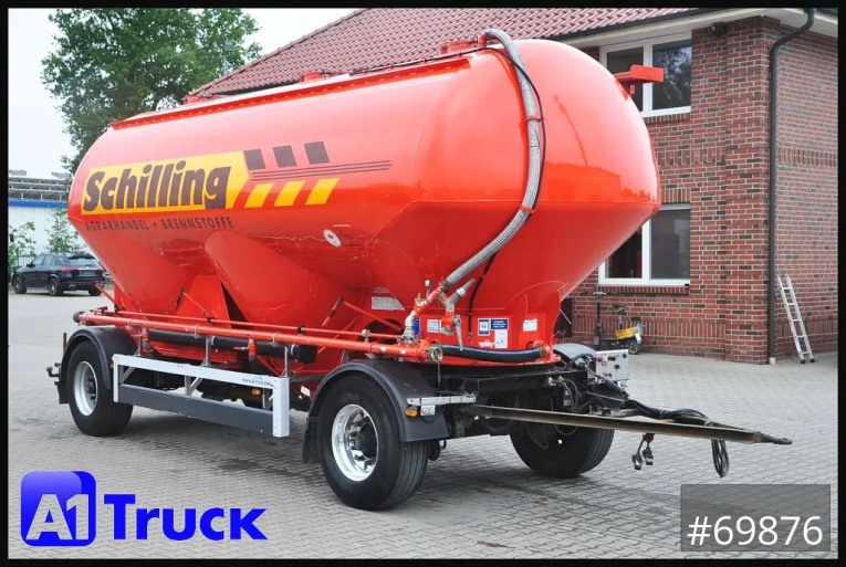 Feldbinder - Silo - Anhänger - HEUT 31.2 Silo, Futtermittel, 31m³, 3 Kammern, 