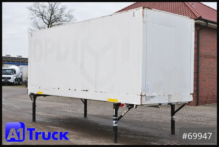 Krone - Koffer glatt - Wechselbrücken - WB BDF 7,45 Koffer,  2800mm innen, Zurrösen