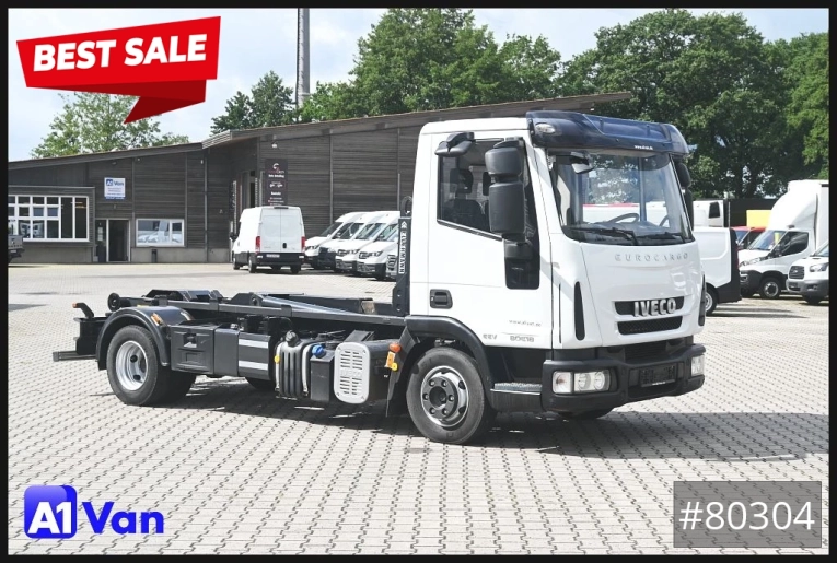 Iveco - Eurocargo ML 80E18/ Abroller,Ellermann, Hu/Au NEU