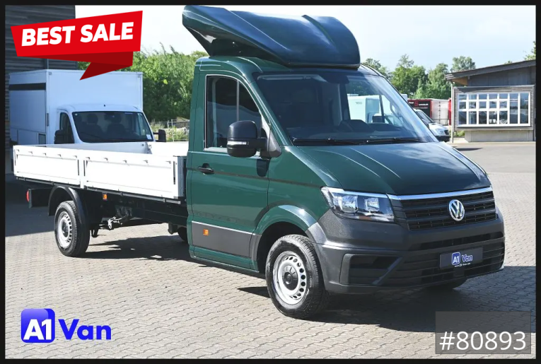 Volkswagen - Pritsche - LKW < 7.5 - Crafter 35 Pritsche Maxi, Klima, AHK, 