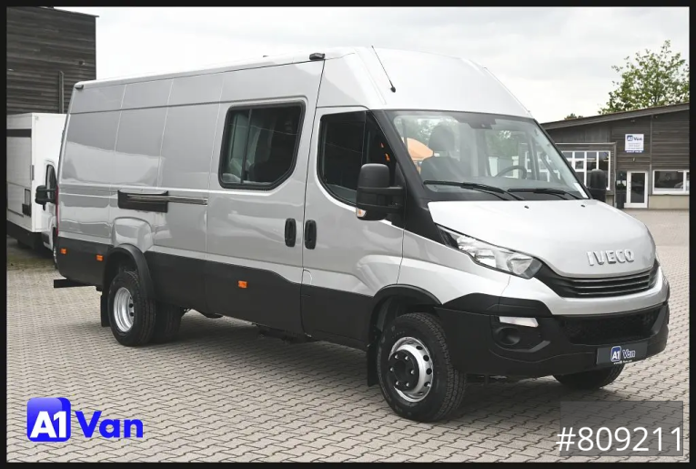 Iveco - Kastenwagen hoch + lang - LKW < 7.5 - Daily 70C18 A8V Kasten, Mixto, AHK, Klima 