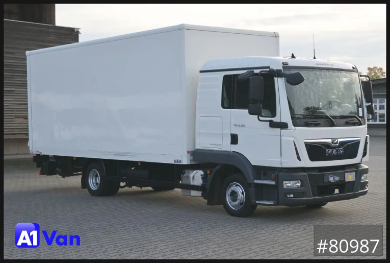 MAN - Koffer - LKW < 7.5 - TGL 8.190 4x2 L-Haus Schlafkabine 