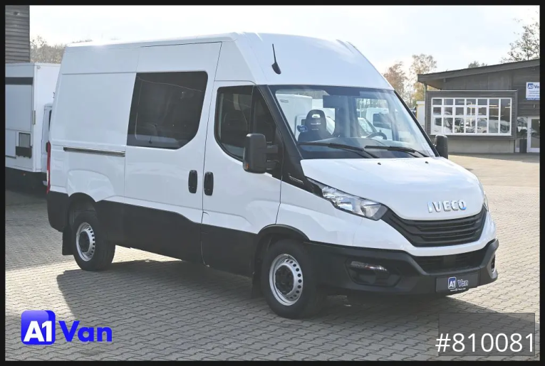 Iveco - Kastenwagen hoch - LKW < 7.5 - Daily 35S21 A8V Mixto, Klima, Tempomat, AHK