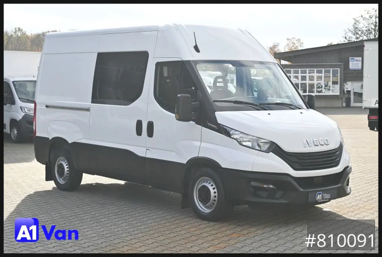 Iveco - Kastenwagen hoch - LKW < 7.5 - Daily 35S21 A8V Mixto, Klima, Tempomat, AHK