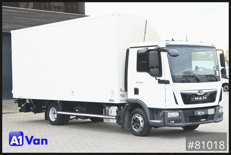 MAN - Koffer - LKW < 7.5 - TGL 8.190 4x2, Klima, LBW, Rockinger 