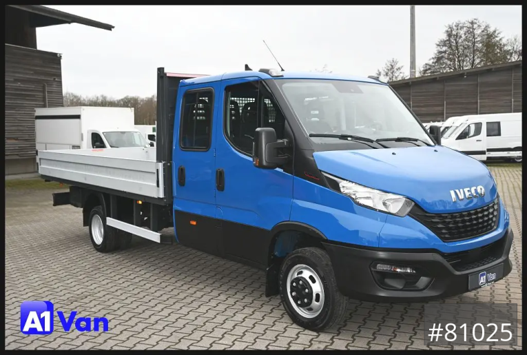 Iveco - Pritsche - LKW < 7.5 - Daily 50C18 Doka Pritsche, AHK, Klima, 4,5m Ladefläche