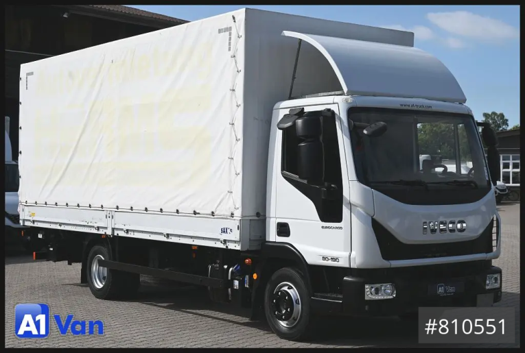 Iveco - Pritsche - LKW < 7.5 - Eurocargo 80E19 Pritsche Plane, LBW, Luftfederung