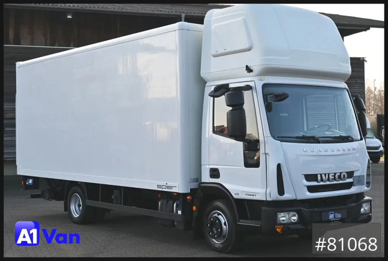 Iveco - Koffer - LKW < 7.5 - Eurocargo 75E21 Koffer, Topsleeper, Luftfederung