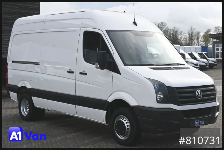 Volkswagen - Kastenwagen hoch - LKW < 7.5 - Crafter 50 2.0 TDI Kasten, Klima, ZV, AHK