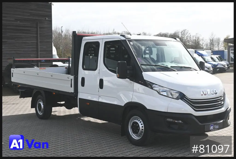 Iveco - Pritsche - LKW < 7.5 - Daily 35S16 Doka Pritsche, Klima, AHK, RFK, 3,0 Liter