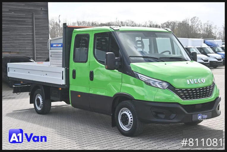 Iveco - Pritsche - LKW < 7.5 - Daily 35S16 Doka Pritsche, AHK, Hi-Matic, 7-Sitzer