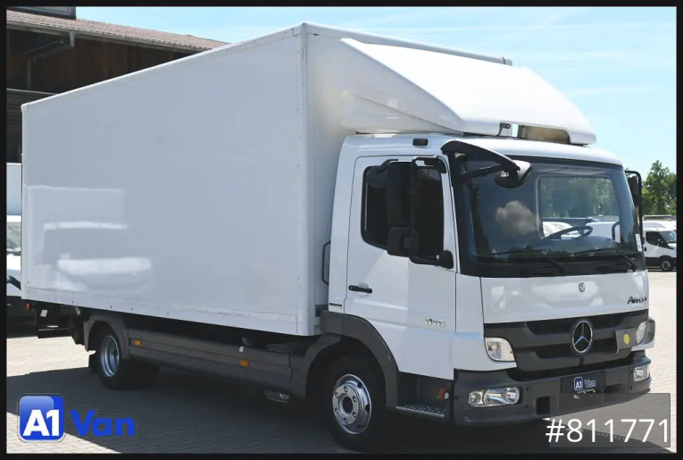 Mercedes-Benz - Koffer - LKW > 7.5 - Atego 816 Koffer, LBW, Luftfederung, Tüv Neu 