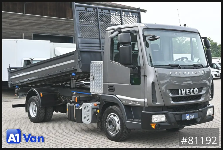 Iveco - Kipper - LKW < 7.5 - Eurocargo 80E18 Dreiseitenkipper, 2x AHK, 