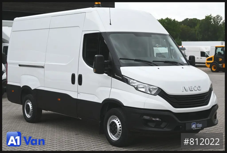 Iveco - Kastenwagen hoch + lang - LKW < 7.5 - Daily 35S14 A8V, AHK, Klima, Tempomat, Werkstattausrüstung 