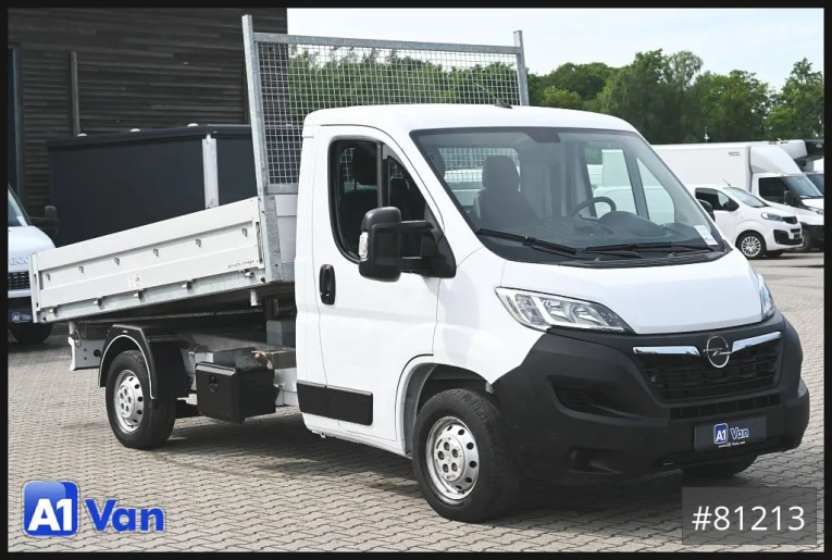 Opel - Kipper - LKW < 7.5 - Movano Kipper,3,5Tonner, Klima, AHK, 3-Sitzer, 