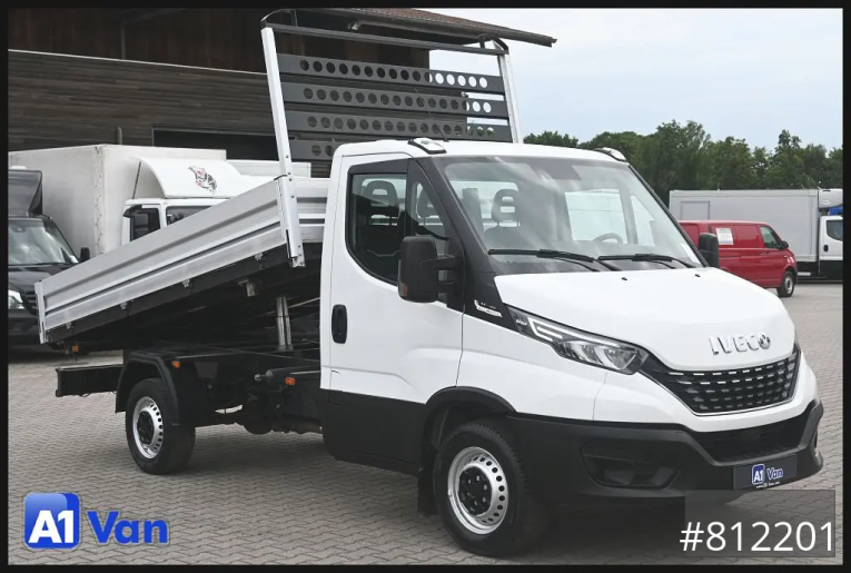 Iveco - Dreiseitenkipper - LKW < 7.5 - Daily 35S16 A8V Kipper, AHK, Klima, 3-Sitzer  
