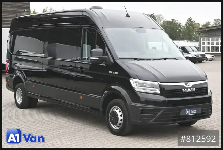 MAN - Kastenwagen lang - LKW < 7.5 - TGE 5.180 Kasten Maxi, Automatik, Klima, AHK