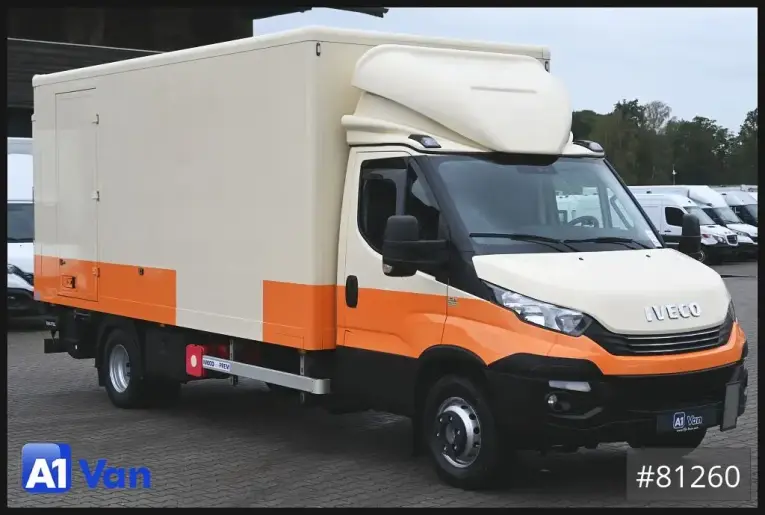 Iveco - Koffer - LKW < 7.5 - Daily 72C21 A8V/P Koffer, LBW, Klima, Standheizung, RFK 