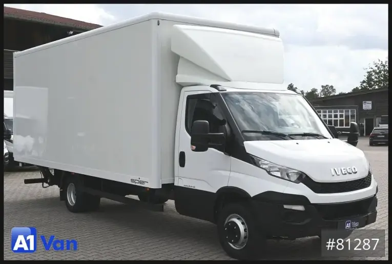 Iveco - Koffer - LKW < 7.5 - Daily 72C17 Koffer LBW,Klima, 3-Sitzer 