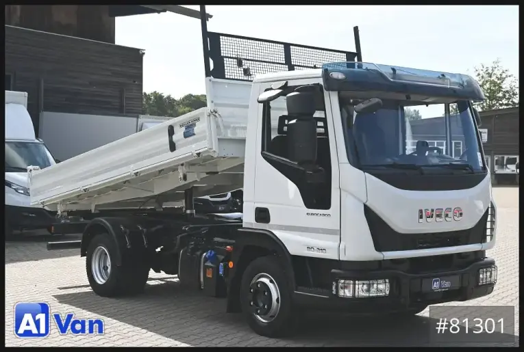 Iveco - Kipper - LKW < 7.5 - Eurocargo 80E21 Kipper, Klima, 2xAHK, 3-Sitzer