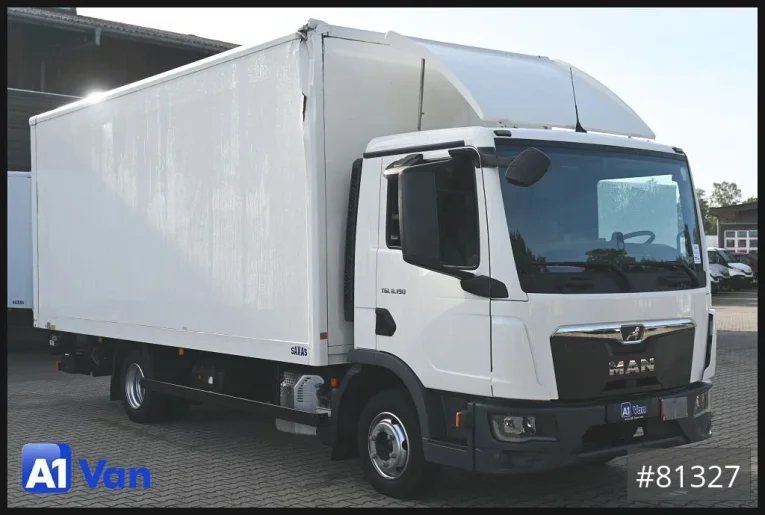 MAN - Koffer - LKW < 7.5 - TGL 8.190 4x2 BL Koffer, LBW, Klima, AHK, Automatik