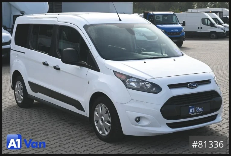 Ford - Kombi, Kleinbus bis 9 Sitze - LKW < 7.5 - Transit Connect 5- Sitzer, Klima, AHK